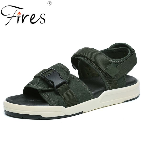 fires men summer sandals new trend casul shoes breathable cool couple beach sandias non-slip soles cool loafer shoes, Black 
fires men summer sandals new trend casul shoes breathable cool couple beach sandias non-slip soles cool loafer shoes, Black