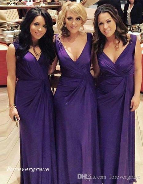 2019 purple long bridesmaid dress v neck garden country formal wedding party guest maid of honor gown plus size custom made, White;pink
2019 purple long bridesmaid dress v neck garden country formal wedding party guest maid of honor gown plus size custom made, White;pink
