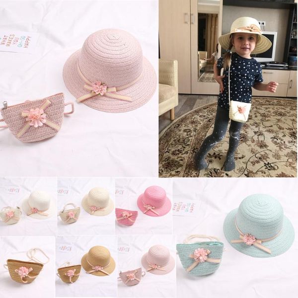 summer kids girl flower breathable hat straw hat with handbag bag kids cap girls sun visor uv protection panama gorras, Yellow
summer kids girl flower breathable hat straw hat with handbag bag kids cap girls sun visor uv protection panama gorras, Yellow