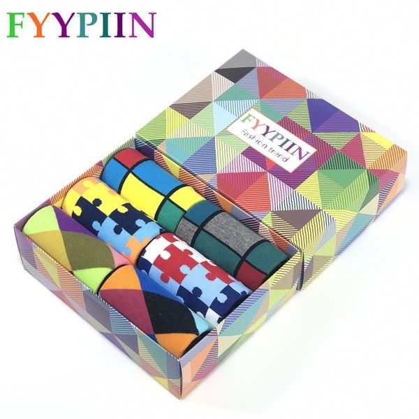 2019 happy socks new popular christmas gift box cotton socks casual classic plaid men's, Black
2019 happy socks new popular christmas gift box cotton socks casual classic plaid men's, Black
