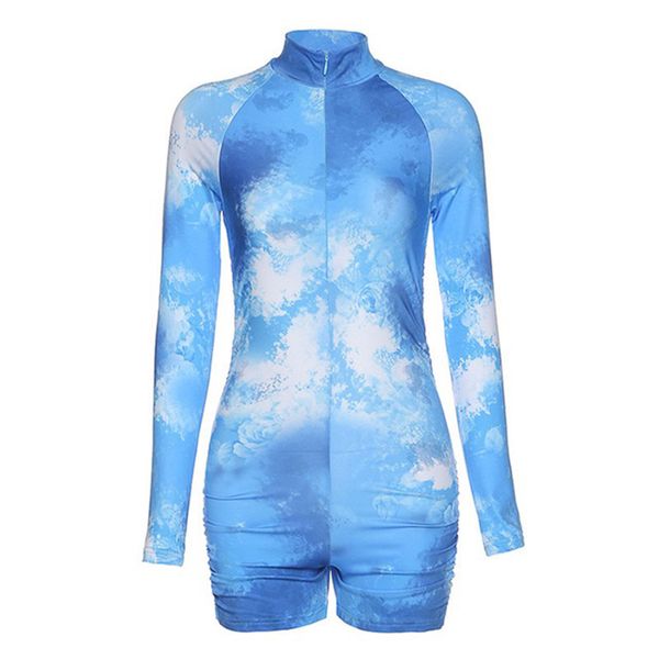 tie dye fitness short jumpsuits casual bodycon rompers women jumpsuit long sleeve zipper elastic fitness overalls, Black;white
tie dye fitness short jumpsuits casual bodycon rompers women jumpsuit long sleeve zipper elastic fitness overalls, Black;white