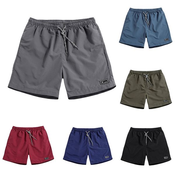men's casual shorts summer quick-drying casual sports shorts, White;black 
men's casual shorts summer quick-drying casual sports shorts, White;black