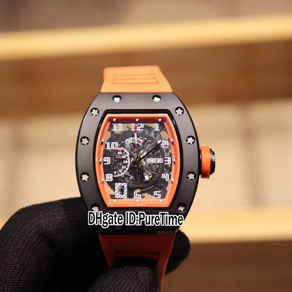 new rm030 rm30 white rush white ceramic skeleton dial orange inner miyota automatic mens watch original rubber watches puretime e75c3, Slivery;brown
new rm030 rm30 white rush white ceramic skeleton dial orange inner miyota automatic mens watch original rubber watches puretime e75c3, Slivery;brown