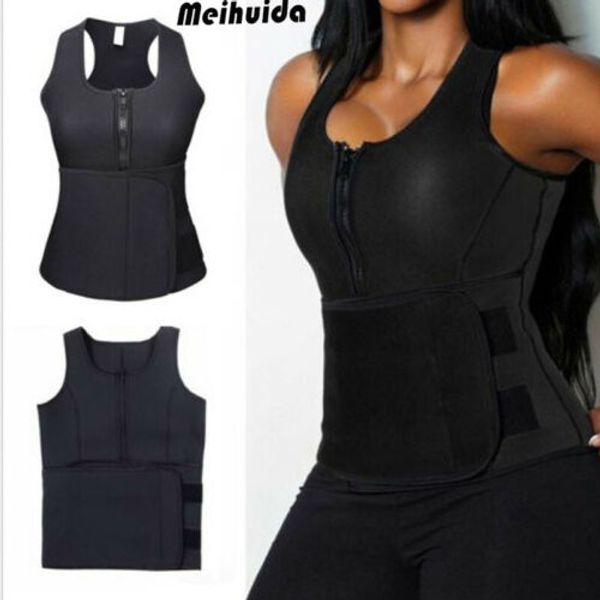 women lady neoprene corset waist trainer vest tank workout slimming shapewear sweat belly belt body shaper, Black;white
women lady neoprene corset waist trainer vest tank workout slimming shapewear sweat belly belt body shaper, Black;white