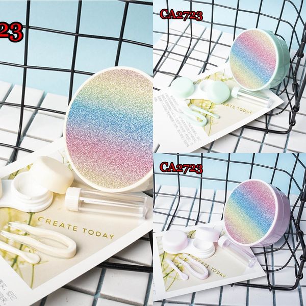 eye contact gorgeous rainbow frosted round invisible nursing glasses glasses eye contact care box color piece water box ca2723, Blue
eye contact gorgeous rainbow frosted round invisible nursing glasses glasses eye contact care box color piece water box ca2723, Blue
