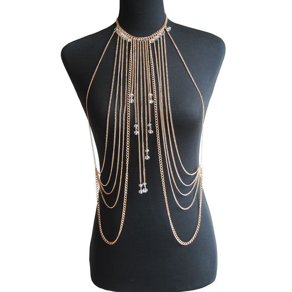 glittering crystal fashion body metal tassel chain jewelry for night clubs parties gold silver
glittering crystal fashion body metal tassel chain jewelry for night clubs parties gold silver