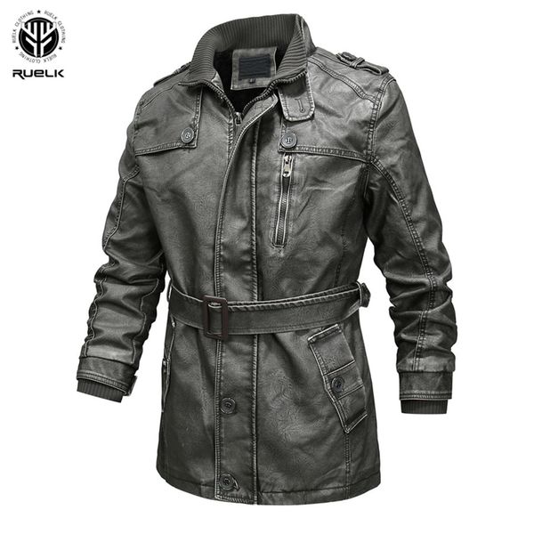 ruelk new men's leather jackets motorcycle pu jacket male autumn casual leather coats slim fit mens brand clothing, Black
ruelk new men's leather jackets motorcycle pu jacket male autumn casual leather coats slim fit mens brand clothing, Black
