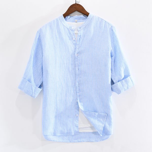 2020 summer men shirt повседневная рубашка в полоску 100% льняной с длинным рукавом тонкий марка одежды бесплатная доставка y2368, White;black
2020 summer men shirt повседневная рубашка в полоску 100% льняной с длинным рукавом тонкий марка одежды бесплатная доставка y2368, White;black