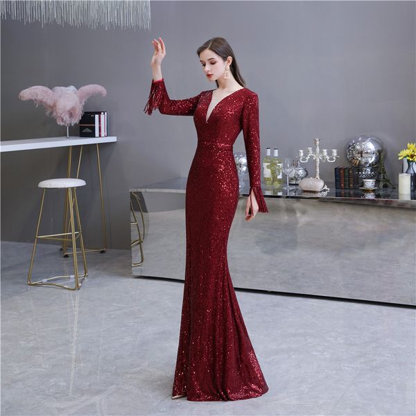 bling bling блестки русалка тонкий пром платья с длинными рукавами slim fit вечера женщин партии платья элегантный банкет платье, White;black
bling bling блестки русалка тонкий пром платья с длинными рукавами slim fit вечера женщин партии платья элегантный банкет платье, White;black
