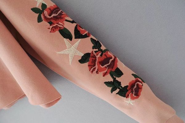 sweatshirt for women hoody long sleeve floral embroidery hoodies spring streetwear pullovers clothes moletom feminino yq233, Black
sweatshirt for women hoody long sleeve floral embroidery hoodies spring streetwear pullovers clothes moletom feminino yq233, Black