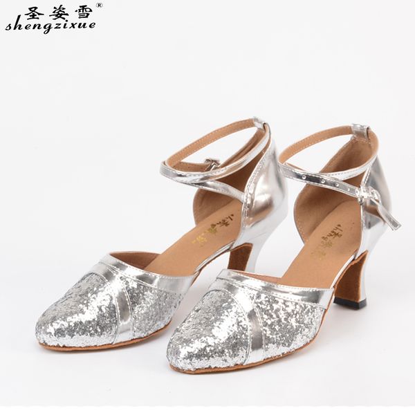shengzixue women's latin dance shoes customize heel pu buckle ballroom silver gold dancing shoes for women
shengzixue women's latin dance shoes customize heel pu buckle ballroom silver gold dancing shoes for women