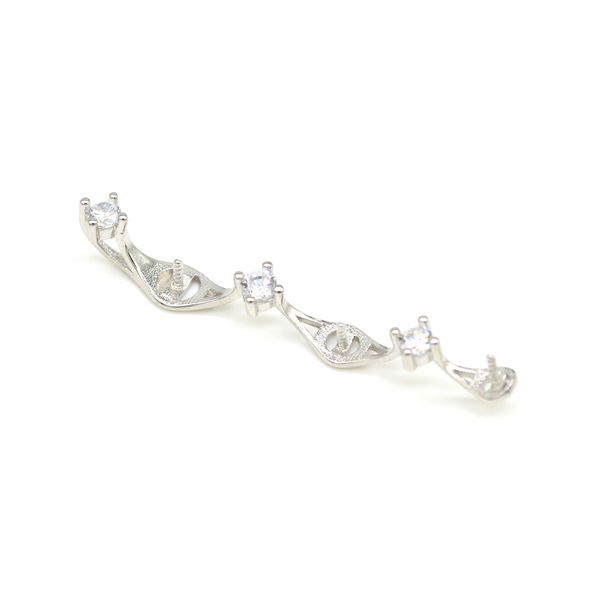 925 sterling silver pearl pendant fittings hollow tri-pearl necklace beads semi-finished accessories diy3 pearl pendant mounts handicraft, Slivery;crystal
925 sterling silver pearl pendant fittings hollow tri-pearl necklace beads semi-finished accessories diy3 pearl pendant mounts handicraft, Slivery;crystal