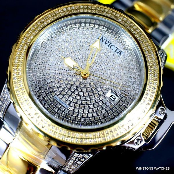 О Invicta Subaqua Нома второй 2.96 карат алмазов автомагазине 2 тона стали часы новый
О Invicta Subaqua Нома второй 2.96 карат алмазов автомагазине 2 тона стали часы новый