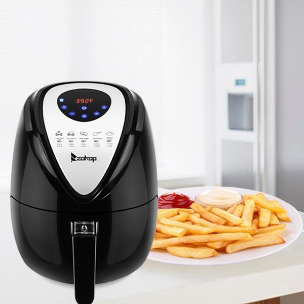 2.7l electric air fryer for frying roasting baking intelligent electric smokeless air fryer multifunctional item
2.7l electric air fryer for frying roasting baking intelligent electric smokeless air fryer multifunctional item
