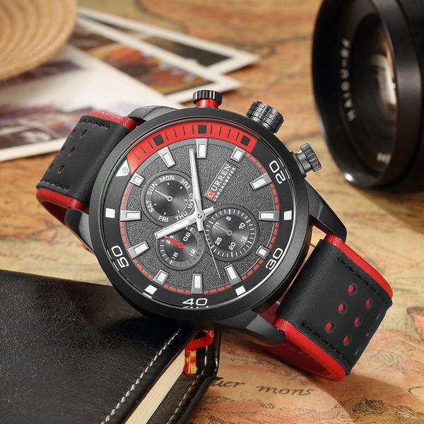 curren 8250 new casual quartz wristwatch men relojes strap luxurious quartz clock male water resistant 3bar, Slivery;brown
curren 8250 new casual quartz wristwatch men relojes strap luxurious quartz clock male water resistant 3bar, Slivery;brown
