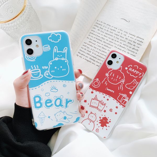 

Case for Iphone 11 Pro Max New Shockproof Stain Style Phone Case for Iphone11/11pro IphoneXR XS XSMAX 7plus/8Plus 7/8 6p/6sP Wholesale-2