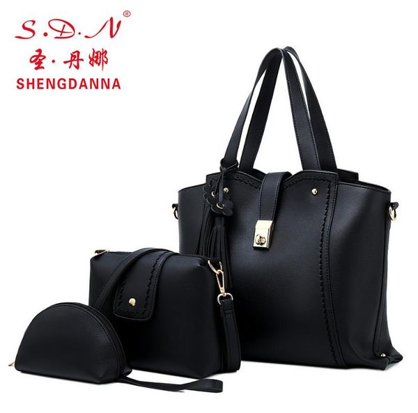new fashion shoulder bag business casual bag pu lock zipper letter 
new fashion shoulder bag business casual bag pu lock zipper letter