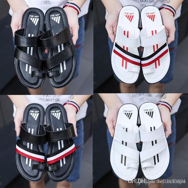 brand fashion mensstriped sandals causal non-slip summer huaraches slippers flip flops slipper summer slipper beach slippers quality, Black
brand fashion mensstriped sandals causal non-slip summer huaraches slippers flip flops slipper summer slipper beach slippers quality, Black