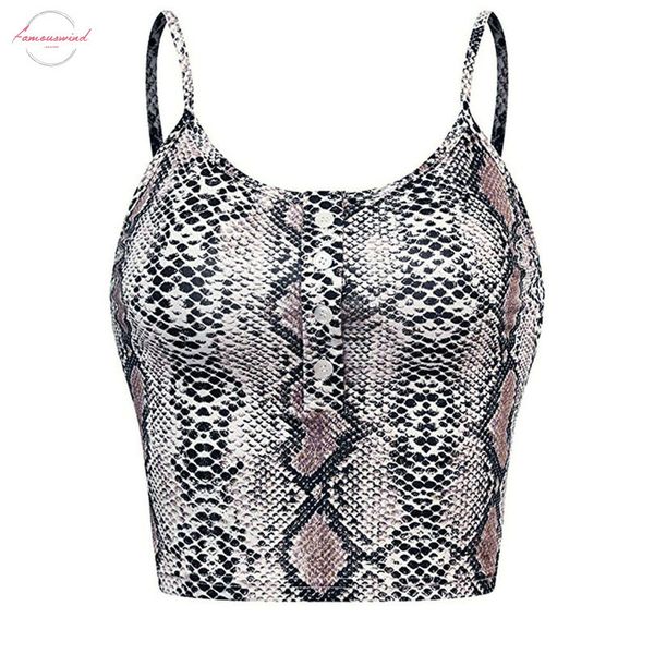 womens leopard print crop sleeveless camisole o neck camis button up snake tattoo print vest cami tank summer cropped feminino, White
womens leopard print crop sleeveless camisole o neck camis button up snake tattoo print vest cami tank summer cropped feminino, White