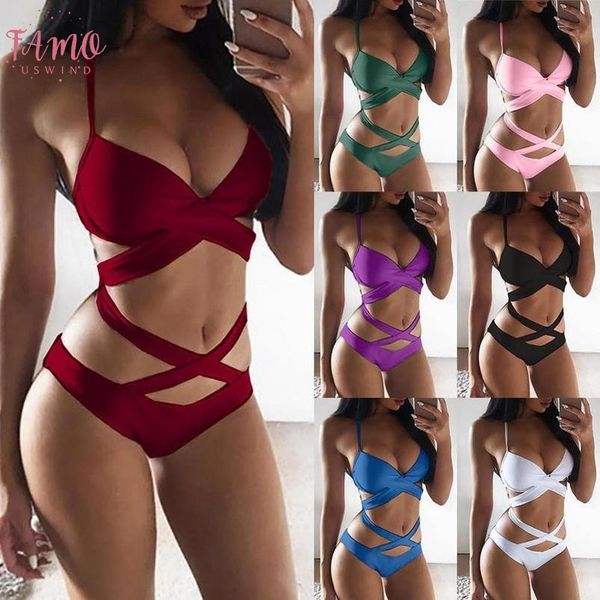 7 colors women solid high cut one piece push up bra swimsuit funny bathing suit monokini swimwear bikini 2020 mujer, White;black
7 colors women solid high cut one piece push up bra swimsuit funny bathing suit monokini swimwear bikini 2020 mujer, White;black