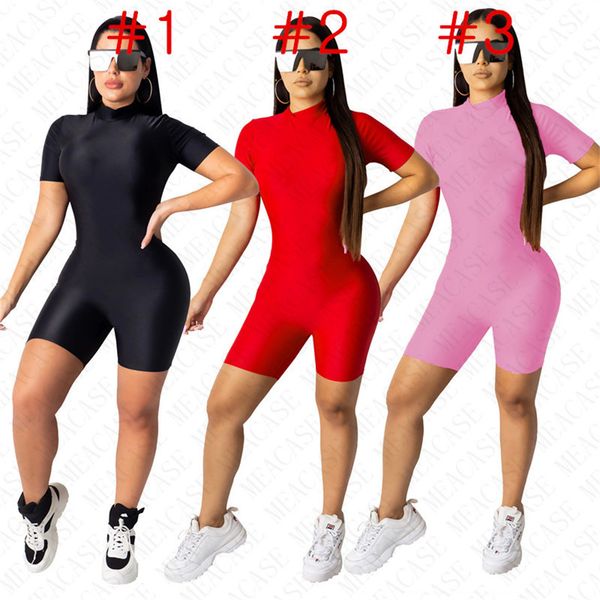 women jumpsuits bodysuit summer solid color one-pieces clothes brand letter print short sleeve siamese shorts sportswear s-xl nk62921, Black;white
women jumpsuits bodysuit summer solid color one-pieces clothes brand letter print short sleeve siamese shorts sportswear s-xl nk62921, Black;white