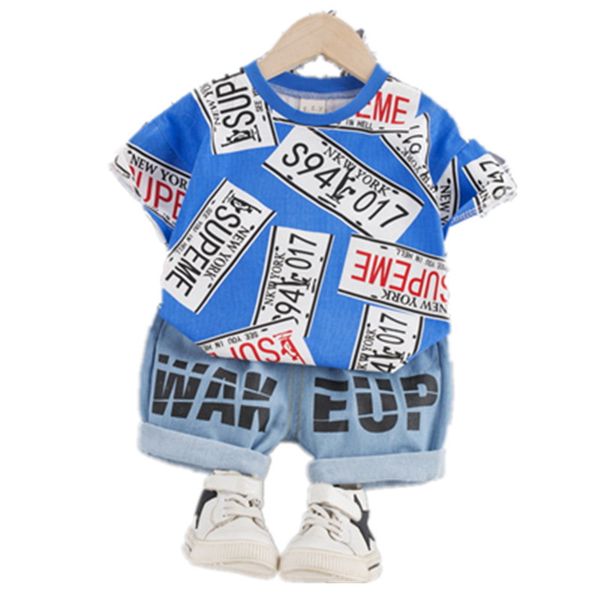 fashion new summer baby girl clothes children boys cotton letter t shirt shorts 2pcs/sets toddler casual costume kids tracksuit, White
fashion new summer baby girl clothes children boys cotton letter t shirt shorts 2pcs/sets toddler casual costume kids tracksuit, White
