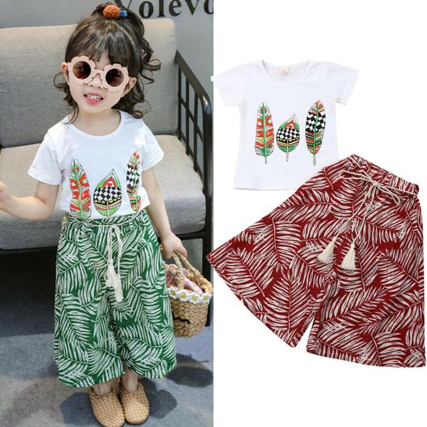 2019 kids baby girl 1-5y clothes sets white floral wide leg pants summer holiday party clothes
2019 kids baby girl 1-5y clothes sets white floral wide leg pants summer holiday party clothes