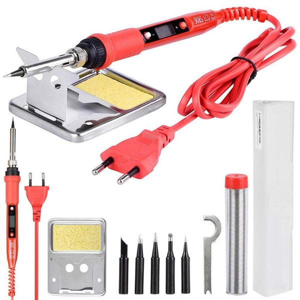 diy electric soldering iron 220v 80w lcd adjustable temperature welding solder station elektrik soldering iron tips kits tools
diy electric soldering iron 220v 80w lcd adjustable temperature welding solder station elektrik soldering iron tips kits tools