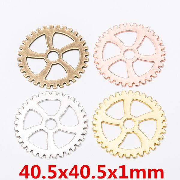 15pcs 40mm vintage silver rose gold gear connector charms antique bronze pendants for bracelet necklace earring diy jewelry, Bronze;silver
15pcs 40mm vintage silver rose gold gear connector charms antique bronze pendants for bracelet necklace earring diy jewelry, Bronze;silver