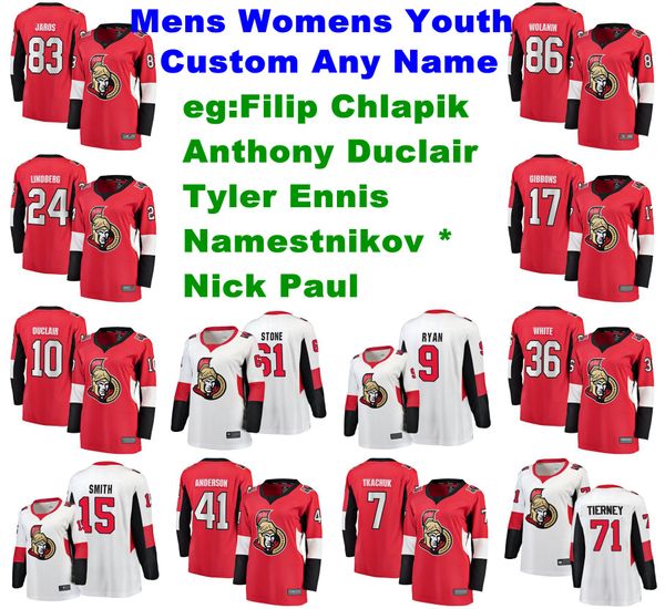 womens ottawa senators jerseys filip chlapik jersey nick paul vladislav namestnikov ennis duclair ice hockey jerseys customize stitched, Black;red
womens ottawa senators jerseys filip chlapik jersey nick paul vladislav namestnikov ennis duclair ice hockey jerseys customize stitched, Black;red