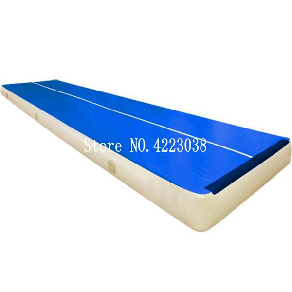 5x1x0.2m blue inflatable gymnastics airtrack floor tumbling air track for kids one pump
5x1x0.2m blue inflatable gymnastics airtrack floor tumbling air track for kids one pump