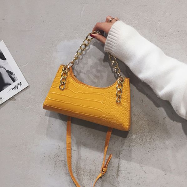 women's bag luxury solid color shoulder bag for women designer thick chain decorative handbag crocodile texture messenger
women's bag luxury solid color shoulder bag for women designer thick chain decorative handbag crocodile texture messenger