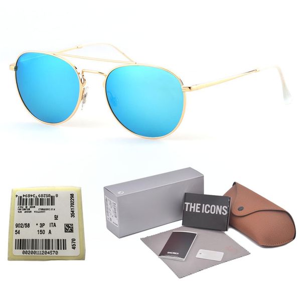 Classic Brand Designer Round Sunglasses Man women Metal Frame glass lens Eyewear Glasses Retro Sun glasses Oculos De Sol with cases and box
Classic Brand Designer Round Sunglasses Man women Metal Frame glass lens Eyewear Glasses Retro Sun glasses Oculos De Sol with cases and box