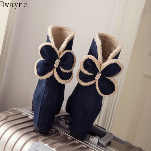 increased short boots in the bow female 2020 korean version of the round head sleeve boots, Black
increased short boots in the bow female 2020 korean version of the round head sleeve boots, Black