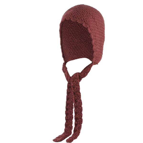 vintage women caps knitted hat fall winter warm hat solid color long lace-up knit beanie cap fashion all-match earflap, Blue;gray
vintage women caps knitted hat fall winter warm hat solid color long lace-up knit beanie cap fashion all-match earflap, Blue;gray