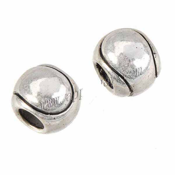 european beads bracelets diy metal big hole antique silver tennis ball slide sports charms bead fashion gift jewelry findings 10*9mm 100pcs, Black
european beads bracelets diy metal big hole antique silver tennis ball slide sports charms bead fashion gift jewelry findings 10*9mm 100pcs, Black