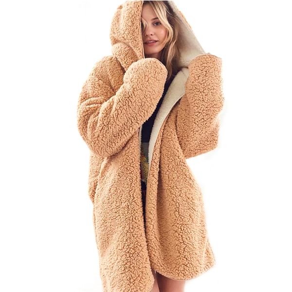winter new double-faced coat warm lamb hair coat female faux fur female fluffy teddy winter outwear women clothes 2019, Black
winter new double-faced coat warm lamb hair coat female faux fur female fluffy teddy winter outwear women clothes 2019, Black