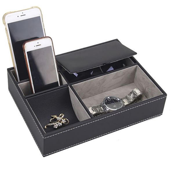genuine 5 mixed slots watch box elegant multifunctional watch display box jewelry storage organizer for watches caja reloj, Black;blue
genuine 5 mixed slots watch box elegant multifunctional watch display box jewelry storage organizer for watches caja reloj, Black;blue