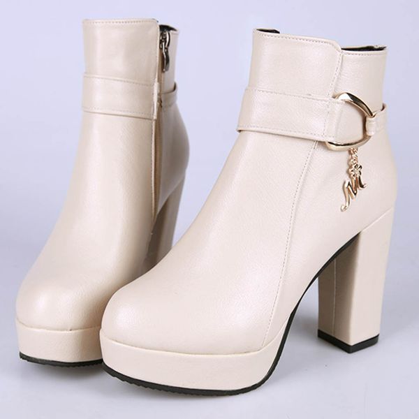 fashion women waterproof platform round head high heels zipper ankle boots round head high heel zipper ankle boots quality f104, Black
fashion women waterproof platform round head high heels zipper ankle boots round head high heel zipper ankle boots quality f104, Black