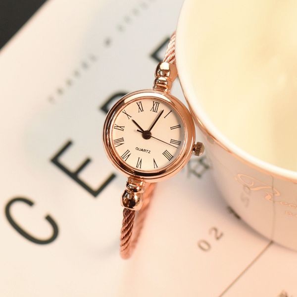fashion bracelet watch girls students simple compact rose gold retro women mini watches popular ins trending super star clock, Slivery;brown
fashion bracelet watch girls students simple compact rose gold retro women mini watches popular ins trending super star clock, Slivery;brown