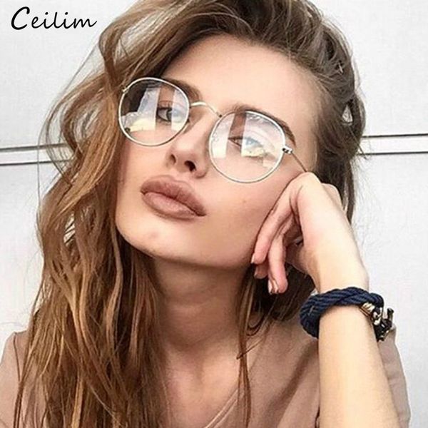 clear lens round glasses women 2019 new vintage metal spectacle frames fake glasses optical eyeglasses frame transparent oculos, Silver
clear lens round glasses women 2019 new vintage metal spectacle frames fake glasses optical eyeglasses frame transparent oculos, Silver