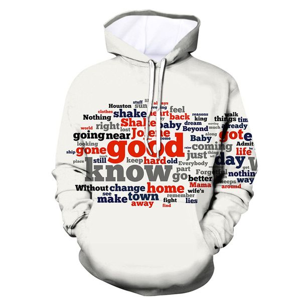 new hoodie sweatshirt hip hop sweatshirt mens 3d letter print fashion high street plus size pullovers, Black
new hoodie sweatshirt hip hop sweatshirt mens 3d letter print fashion high street plus size pullovers, Black
