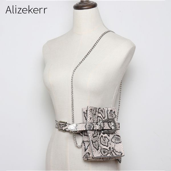serpentine waist pack women snake pattern chain detachable belt fanny pack for women fashionable phone bucket bag waist female
serpentine waist pack women snake pattern chain detachable belt fanny pack for women fashionable phone bucket bag waist female