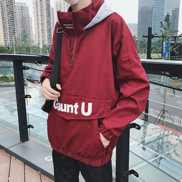 2020 men couple streetwear hoody bomber jacket men hooded patchwork mens jacket coat male hoodies coats, Black
2020 men couple streetwear hoody bomber jacket men hooded patchwork mens jacket coat male hoodies coats, Black