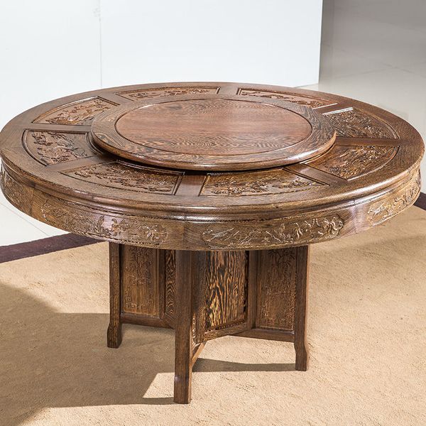 chicken wing wood round table solid wood dining table chinese antique mahogany furniture carved round table dining room and chair comb
chicken wing wood round table solid wood dining table chinese antique mahogany furniture carved round table dining room and chair comb
