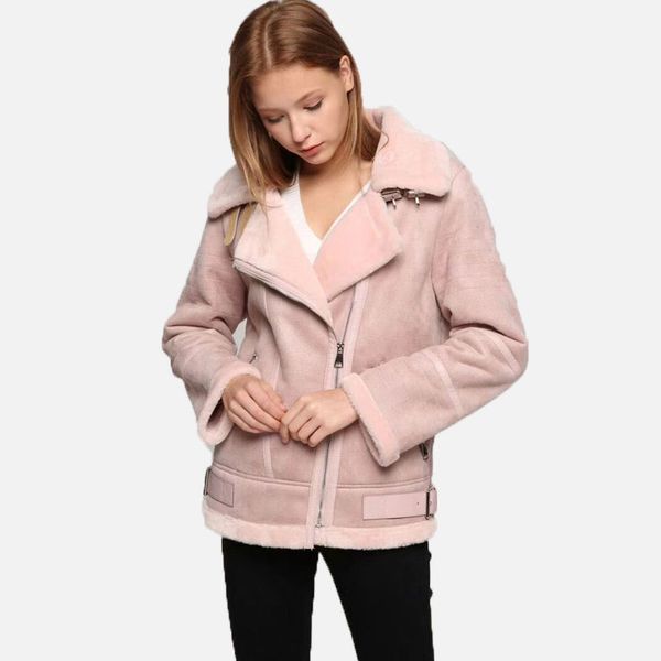 ladies moto bikers jacket new autumn winter lambs wool coats female zipper black warm patchwork suede jackets jaqueta de couro
ladies moto bikers jacket new autumn winter lambs wool coats female zipper black warm patchwork suede jackets jaqueta de couro