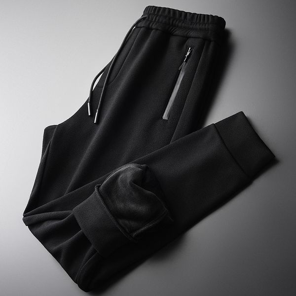 minglu add velvet men pants autumn and winter elastic waist thick trousers men plus size 3xl 4xl slim sport casual men's pants, Black
minglu add velvet men pants autumn and winter elastic waist thick trousers men plus size 3xl 4xl slim sport casual men's pants, Black