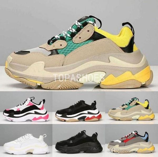 2019 fashion paris casual shoes 17fw triple-s dad for men's women beige black ceahp sports designer triple s shoes size 36-45
2019 fashion paris casual shoes 17fw triple-s dad for men's women beige black ceahp sports designer triple s shoes size 36-45