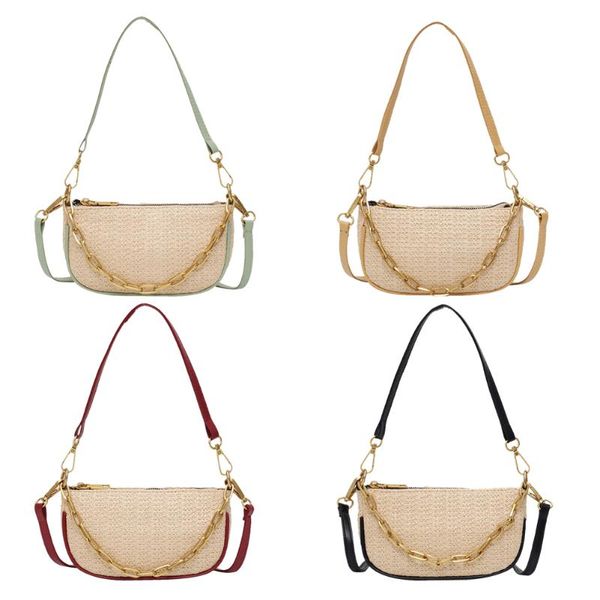 fashion woven straw shoulder handbags women pu zipper female small clutch pouch for outdoor shopping traveling ornaments
fashion woven straw shoulder handbags women pu zipper female small clutch pouch for outdoor shopping traveling ornaments