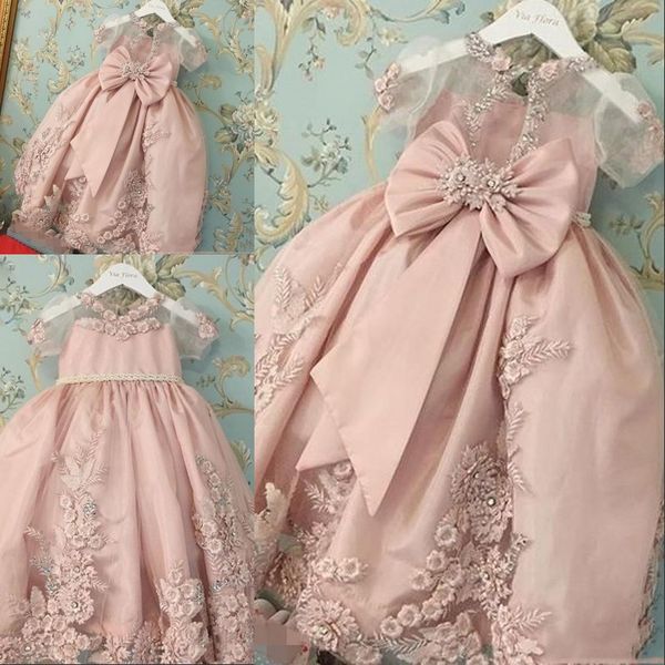 cute blush pink 3d flower girl dresses 2020 communion big cute bow pearls beaded a-line flower girl dresses lace pageant dress, White;blue
cute blush pink 3d flower girl dresses 2020 communion big cute bow pearls beaded a-line flower girl dresses lace pageant dress, White;blue